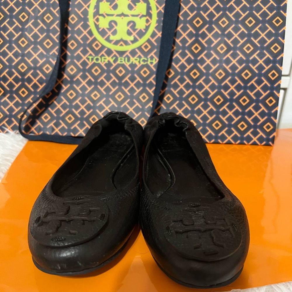 Pre Owned Tory Burch Reva Ballet  Shoes Size 6